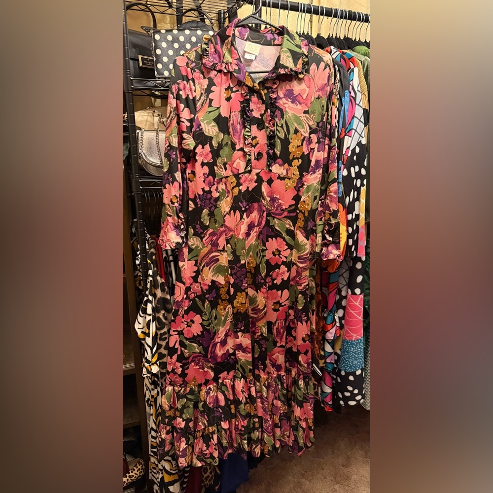 Zadie B’s ruffle dress size SMALL
